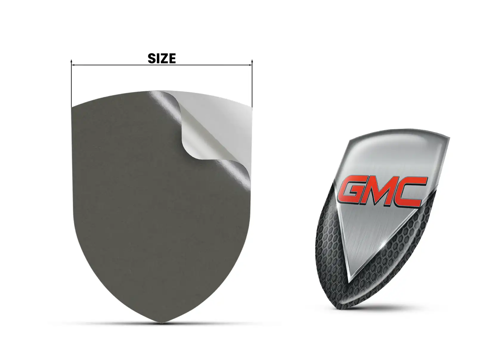 GMC Wasserfester Aufkleber Stern Design Anpassbar